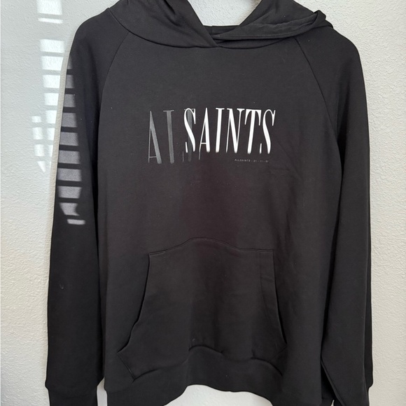 All Saints Jackets & Blazers - All Saints Black Hoodie